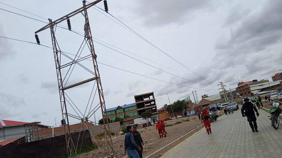 la Policía y Bomberos reaccionaron rápido ante este hecho