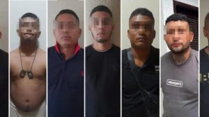 Cinco detenidos colombianos y dos ecuatorianos