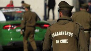 Un guardia del pais de chile