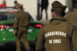 Un guardia del pais de chile
