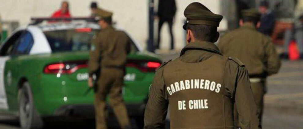 Un guardia del pais de chile