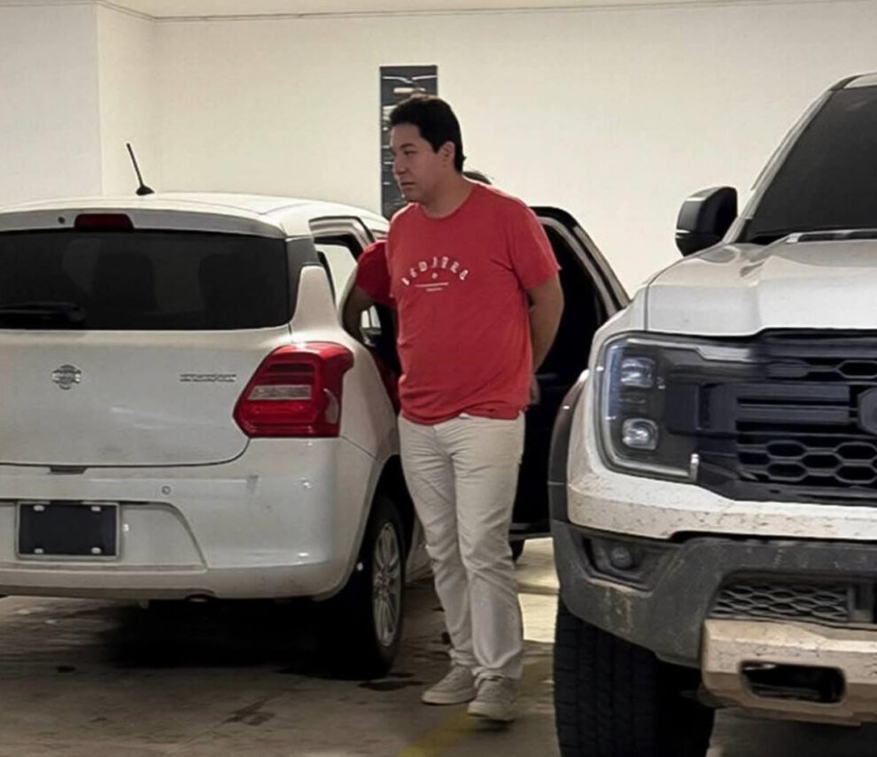 La aprehensión de Luis Marcelo Arce Mosqueira