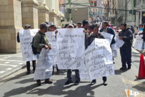Protesta del colectivo Mujeres Creando