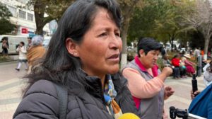 Directora del centro, Zulma Chambi