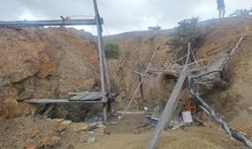 Imágenes son la prueba de una actividad minera no autorizada