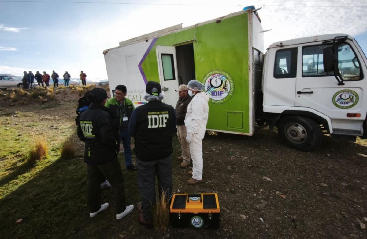 Las autoridades atienden uno de los casos suscitados en La Paz