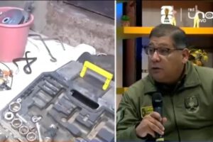 Partes de vehiculos encontrados