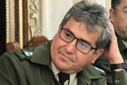 Maximiliano Dávila cuando todavía era Policía