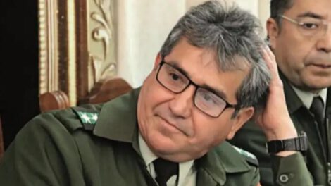 Maximiliano Dávila cuando todavía era Policía