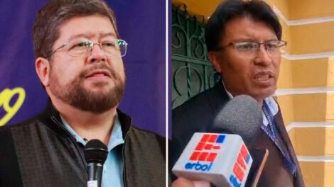 Condori es senador por Unidad, que es liderada por Doria Medina.