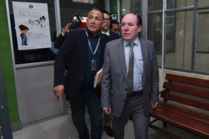 El presidente del Banco Central de Bolivia, David Espinoza