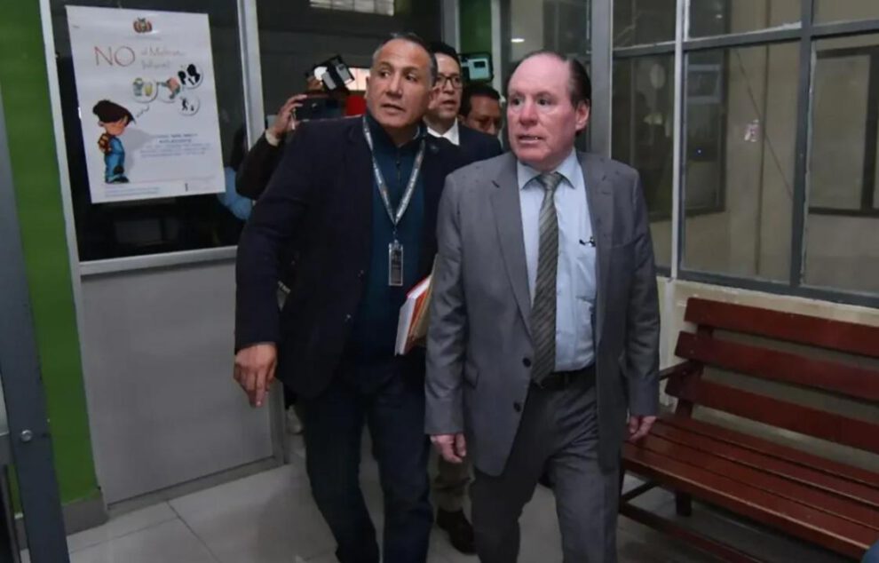 El presidente del Banco Central de Bolivia, David Espinoza