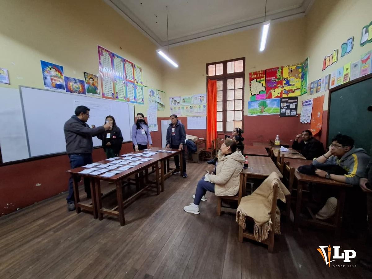 votación en Bolivia