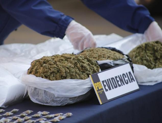 La marihuana secuestrada