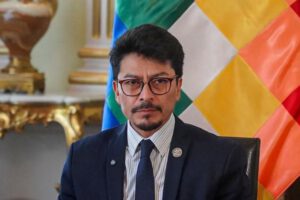 El canciller Fernando Aramayo