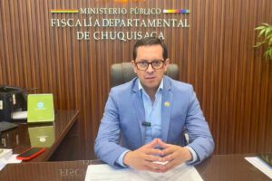 imagen del fiscal departamental de Chuquisaca