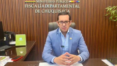 imagen del fiscal departamental de Chuquisaca