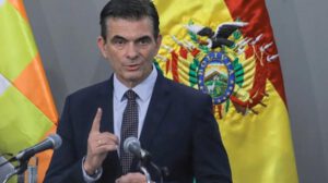 El Presidente de Bolivia, Rodrigo Paz