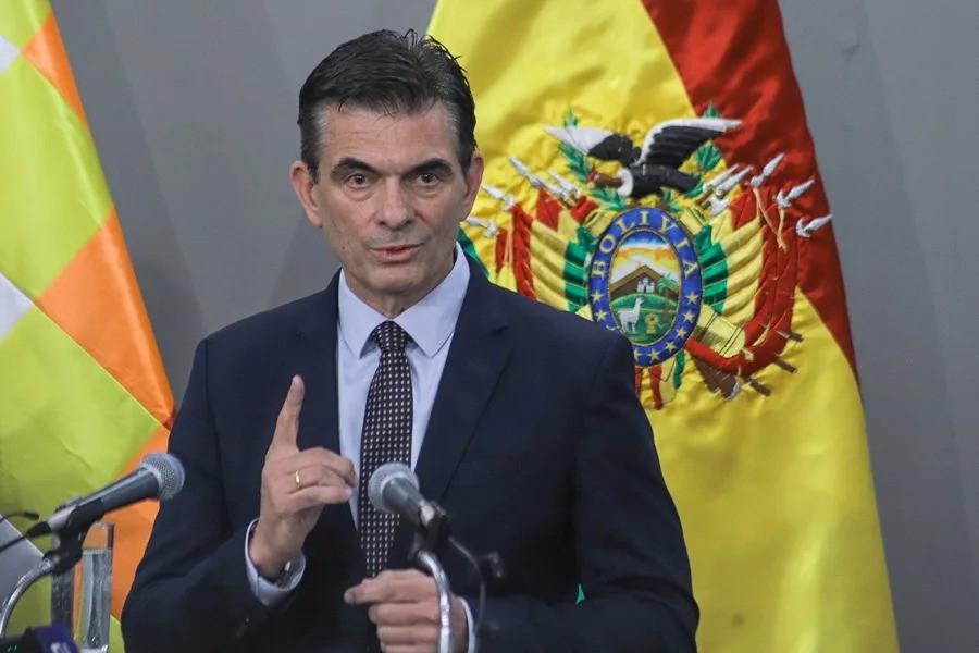 El Presidente de Bolivia, Rodrigo Paz