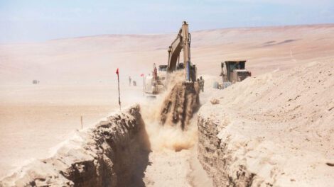 Los trabajos de Chile en la frontera con Bolivia