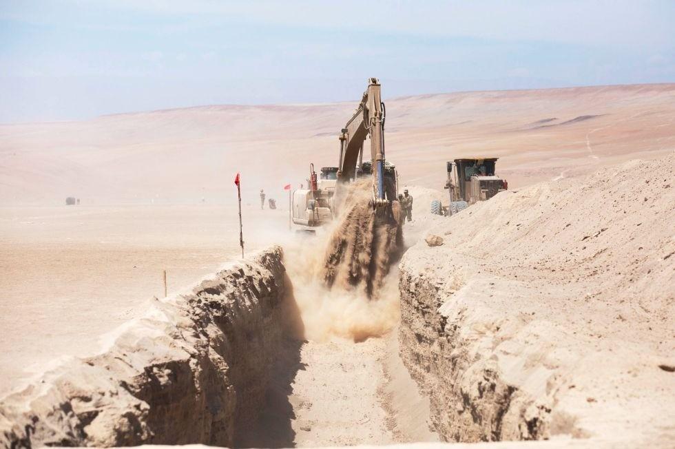 Los trabajos de Chile en la frontera con Bolivia