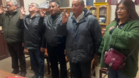 Nuevo directorio de la Sociedad de Historia y Geografía de Oruro
