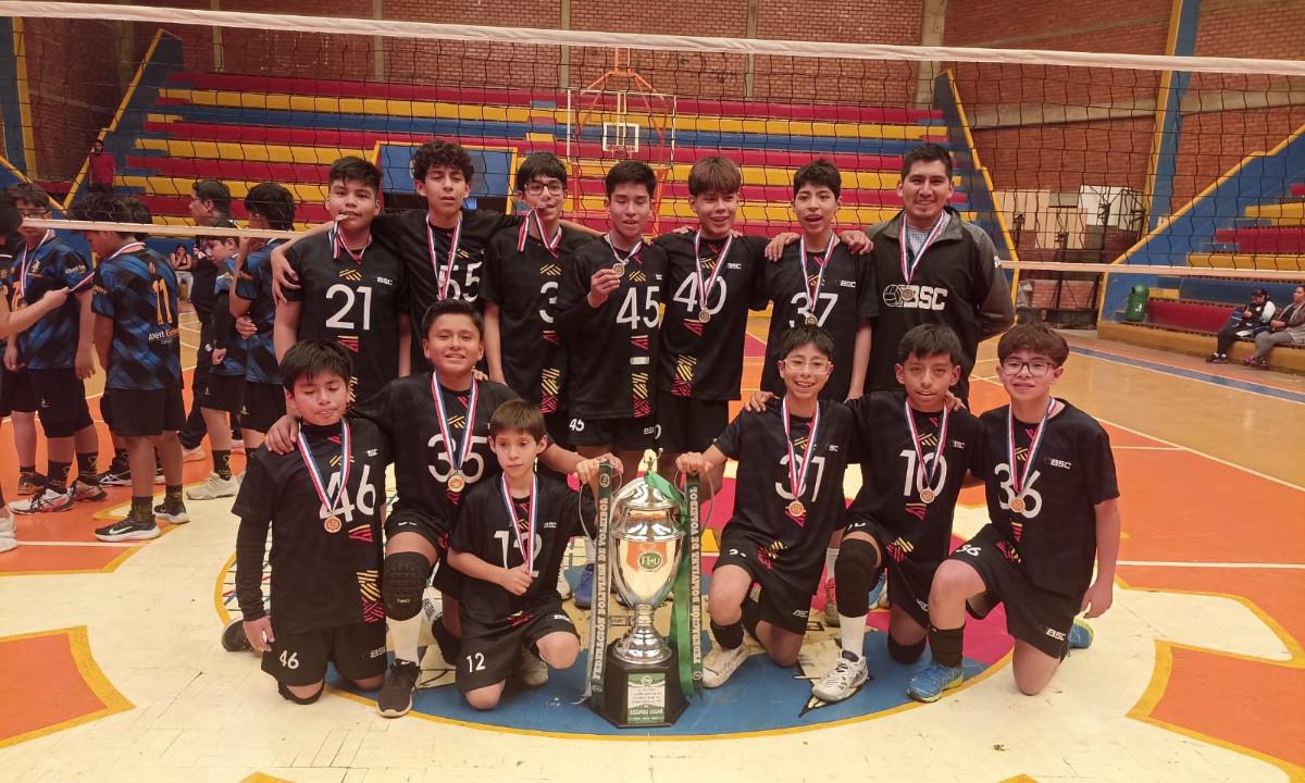 Torneo Nacional de Voleibol Menores, Oruro Organizador de la competencia, Yesal campeón