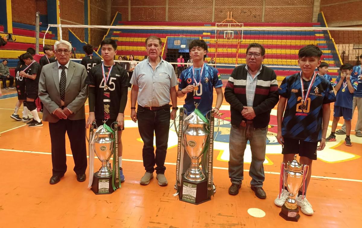 Torneo Nacional de Voleibol Menores, Oruro Organizador de la competencia, Yesal campeón