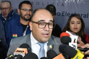 El presidente del TSE, Gustavo Ávila