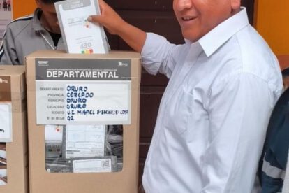 Voto Oscar Chambi