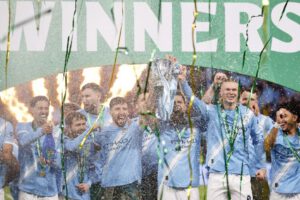 Manchester City campeón, Copa de la Liga, Pep Guardiola, goles de Nico O‘Reilly