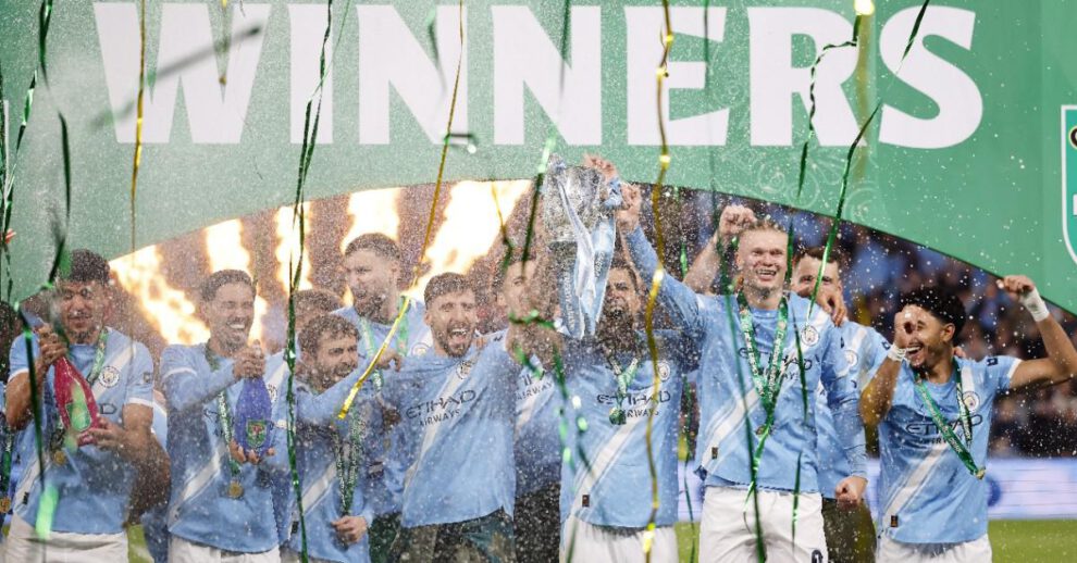 Manchester City campeón, Copa de la Liga, Pep Guardiola, goles de Nico O‘Reilly