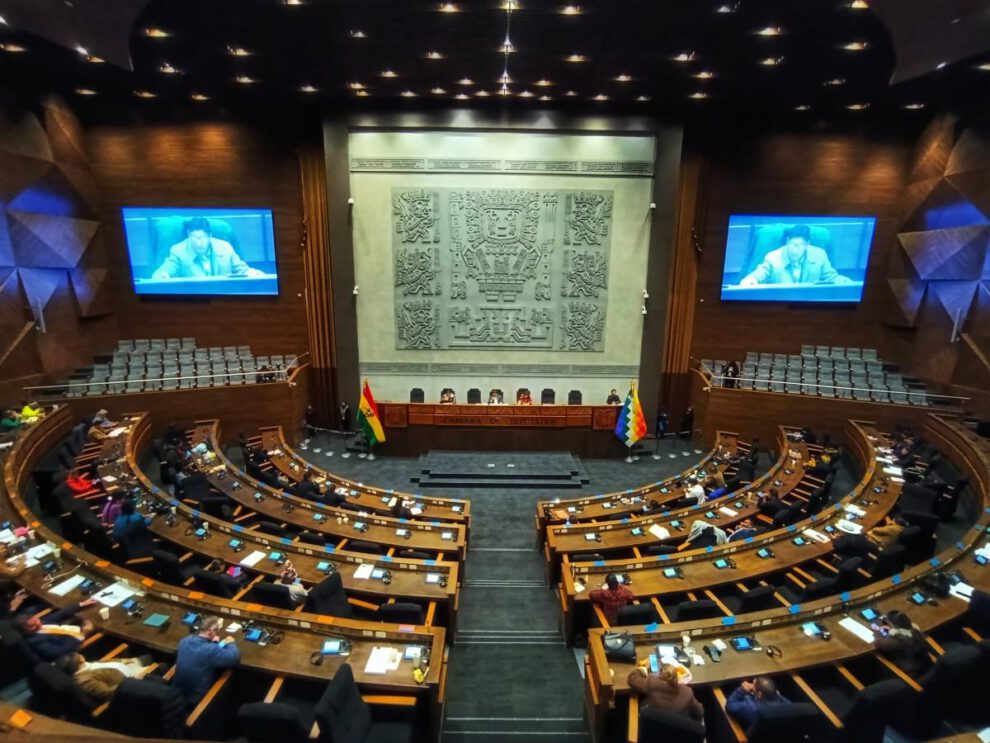 El pleno de la Asamblea Legislativa