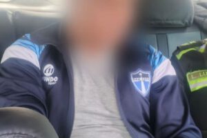 imagen de uno de los aprehendidos en esta jornada