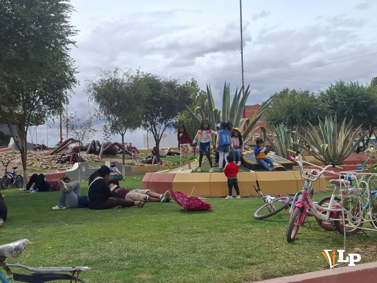 Parque día de votación