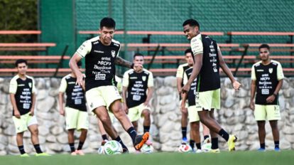 Selección Boliviana, Entrenamientos en Monterrey, Equipo Completo desde este martes