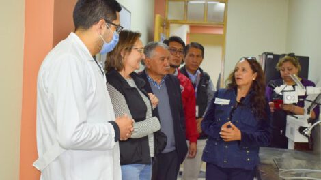 Visita de la delegación