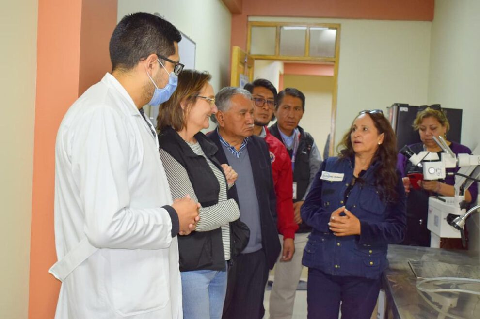 Visita de la delegación