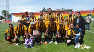 Exfutbolistas de Oruro, Categorías Sénior Máster y Oro, Geraldine Soto dirigente