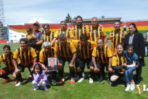 Exfutbolistas de Oruro, Categorías Sénior Máster y Oro, Geraldine Soto dirigente