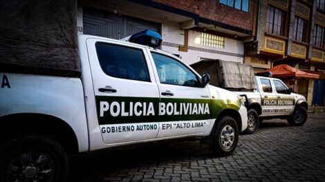 movilidad  policial de el alto la paz