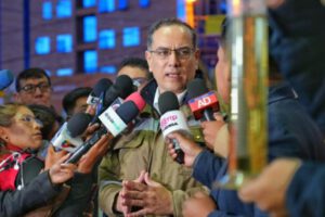 El presidente de YPFB, Yussef Akly