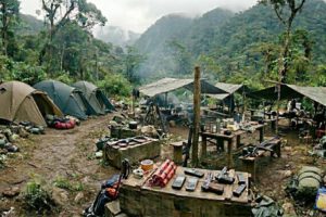 Imagen referencial del campamento