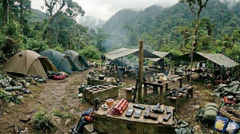 Imagen referencial del campamento