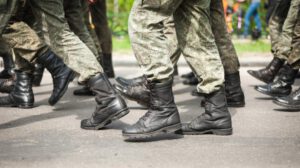 Botas de militares