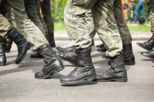 Botas de militares