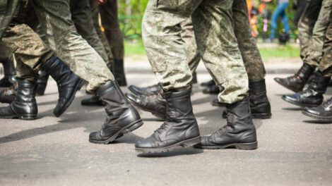 Botas de militares