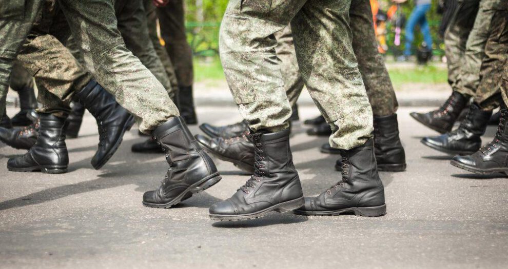 Botas de militares