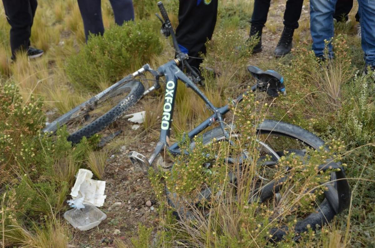 La bicicleta tiene daños de consideracion