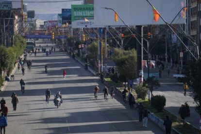 Ciudadanos paceños